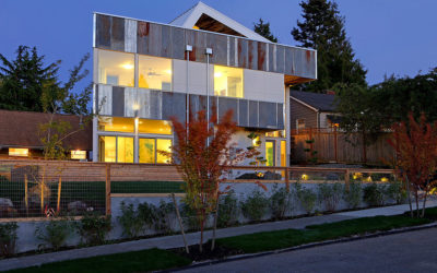 A New House in Seattle Made from Retired Materials