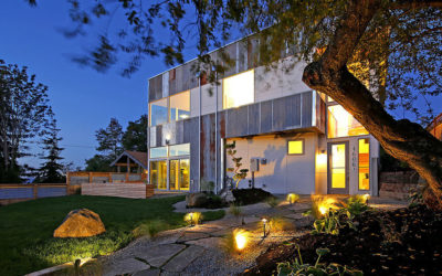 Reclaimed Modern Home Hits Near Net Zero