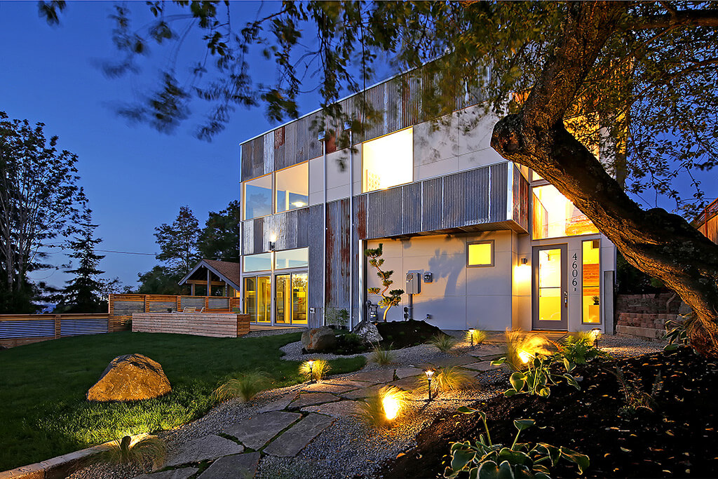 This Sleek Seattle Home was Built from Bits and Pieces of an Old Barn